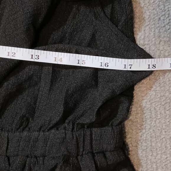 NEW Mila Mae Flutter Sleeve‎ Tiered Maxi Dress in Black, Size M, Open Tie Back - Picture 11 of 13